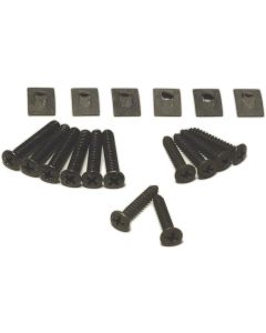 1970-1973 Corvette Rocker Panel Molding Screw Kit With Mounting Nuts	