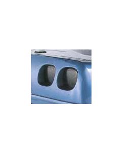 1991-1996 Corvette Black-Out Light Kit Static Cling	