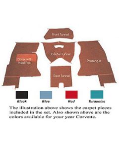 1959 Corvette  Daytona Carpet Set	