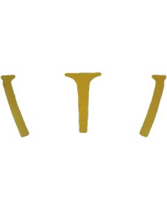 1965-1967 Corvette Coupe  Upper Rear Window Vinyl 	