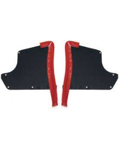 1963-1964Early Corvette Kick Panels With Windlace	