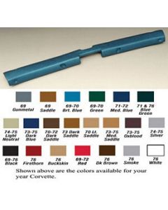 1969 Corvette Convertible Header Trim	