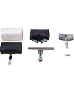 1966 Corvette Leather Headrest Assemblies          	