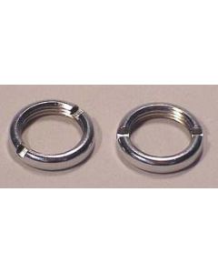 1953-1962 Corvette Windshield Wiper Bezel Nuts	