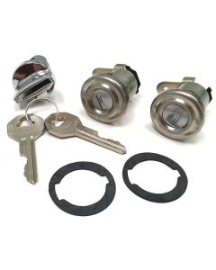 Ignition & Door Lock Set, With Key & Pawls, 1965