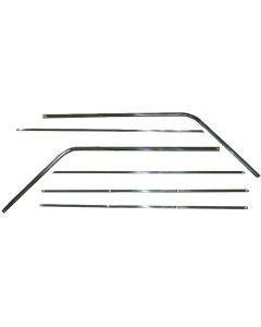 1956-1957 Corvette Door Trim Molding Set	