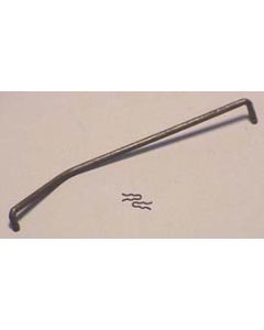 1968-1974 Corvette Back-Up Light Switch Rod With Clips For Cars With Manual Transmission	