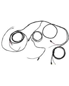 1953-1955 Corvette Rear Body And Lights Wiring Harness 6 Volt Show Quality	