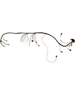 1975 Corvette Engine Wiring Harness With Manual Transmission And Seat Belt InterLock Show Quality	