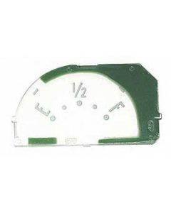 1953-1958 Corvette Fuel Gauge Face	