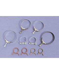 Radiator/Heater Hose Clamp Kit,w/427ci &W/out AC,66-67