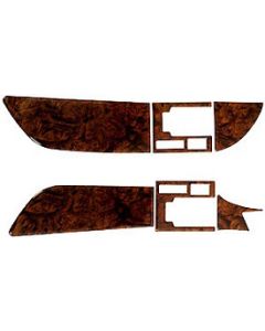1994-1996 Corvette Long Door Panel Set Burlwood	
