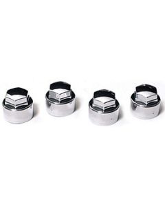 1984-1996 Corvette Wheel Lock Caps McGard Chrome	