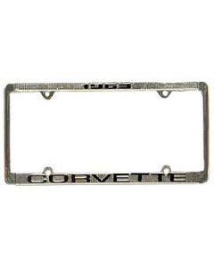 1963-1982 Corvette Chrome License Frame  	
