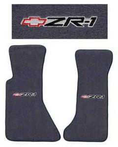 1990-1991 Corvette  Carpet Mats ZR1 Steel Blue	