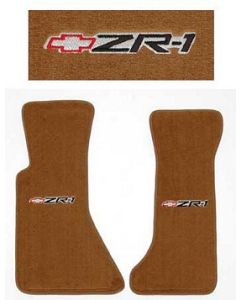 1990-1991 Corvette  Carpet Mats ZR1 Saddle	