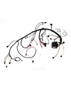 1977 Corvette Dash Wiring Harness With Alarm Switch In Fender And Manual Transmission Show Quality	