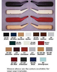 1978-1982 Corvette Armrests  	