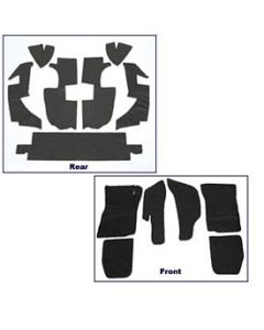 Carpet Insulation Set, Convertible, 1968-1975