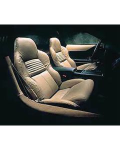 1994-1996 Corvette Standard Leather Like Seat Covers Mounted On Foam    	