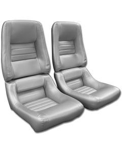 1978 Pace Car & 1979-1982 Corvette Seat Covers, Value Line, Mounted On Foam, With 4" Bolster