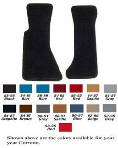 1984-1996 Cut-Pile Floor Mats    	