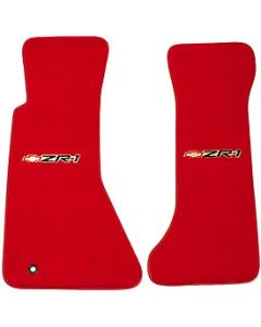 1994-1995 Corvette Tru-Vette Floor Mats With Embroidery #120 Logo    	