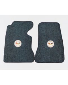 1956-1959 Corvette Daytona Floor Mats With Logos  	