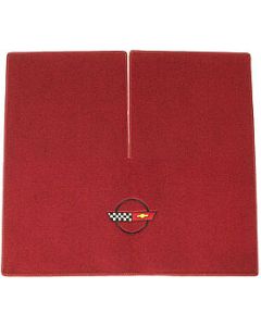 1984-1990 Corvette Cut Pile Cargo Mat With Embroidered #02 Logo	