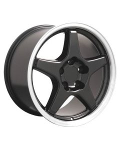 1988-1996 Corvette Wheel Black Grand Sport 17" x 9.5"	