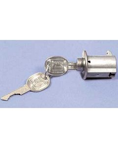 Rear Center Storage Compartment Lock, w/Key, 1969-1977