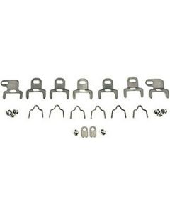 1959-1960 Corvette Door Post Weatherstrip Clip Set	