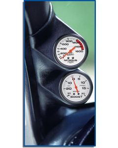 1984-1996 Corvette Dual Gauge Mount A-Pillar	