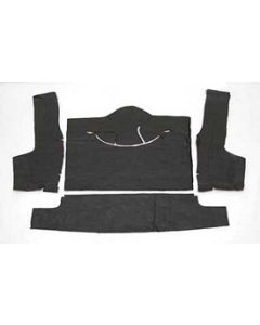 1963-1967 Corvette  Carpet Insulation Kit Rear Convertible	