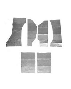 1991-1996 Corvette Carpet Heat Barrier Kit Front Interior	