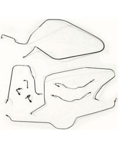 1968 Corvette Brake Line Kit With Power Brakes Steel	