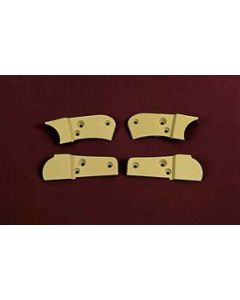 1978-1982 Corvette Painted Seat Hinge Covers  	
