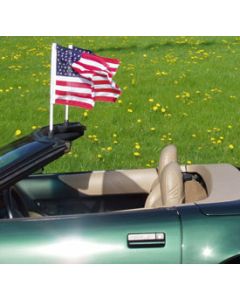 1986-1996 Corvette Flag Caddies Windshield Mount Convertible	