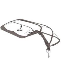 1968-1975 Corvette Convertible Top Bow #1	