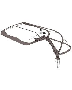 1968-1975 Corvette Convertible Top Bow #2  	