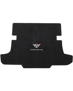 1997-2004 Corvette Coupe Lloyd Mats, Cargo Mat With Embroidered Double Logo