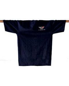 Corvette T-Shirt, Navy, Premium C5