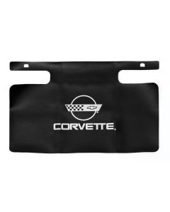 1984-1996 Corvette Gas Filler Paint Protector With Silver Emblem	