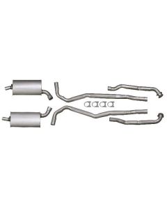 Exhaust Kit, Big Block, 2-1/2",w/Manual Trans, 1970-1972