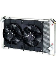 1969-1982 Corvette Be Cool Radiator And Fan Module System Small Block With Automatic Transmission	