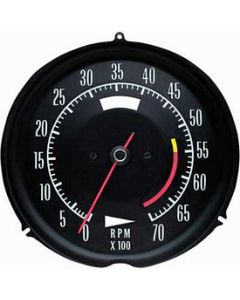 1969-1971 Corvette Tachometer 5500 Red Line	