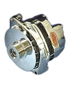 1994-1996 Corvette Alternator, Power Master, Chrome, 140 Amp