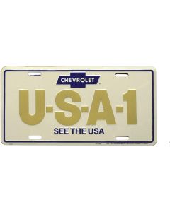 Chevrolet U.S.A. 1 See The U.S.A. License Plate
