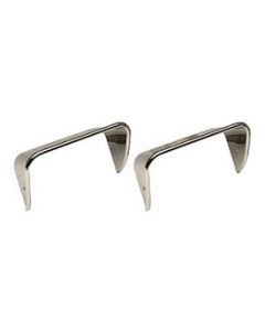 Exhaust Bezels, Chrome, 1970-1973