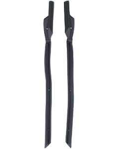 1968-1972 Corvette Door Pillar Post Weatherstrip With Extension Left And Right	